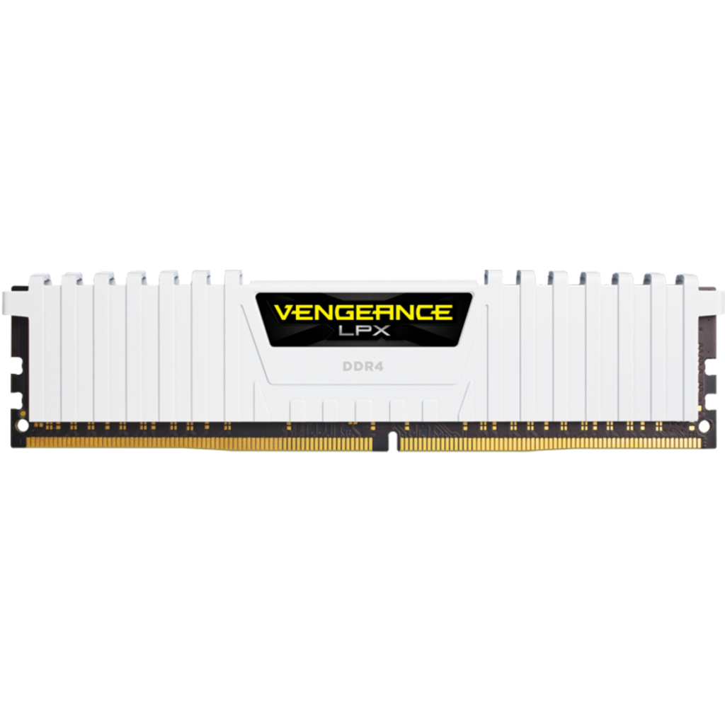 Модуль пам'яті для комп'ютера DDR4 16GB (2x8GB) 3200 MHz Vengeance LPX White Corsair (CMK16GX4M2E3200C16W) - зображення 3