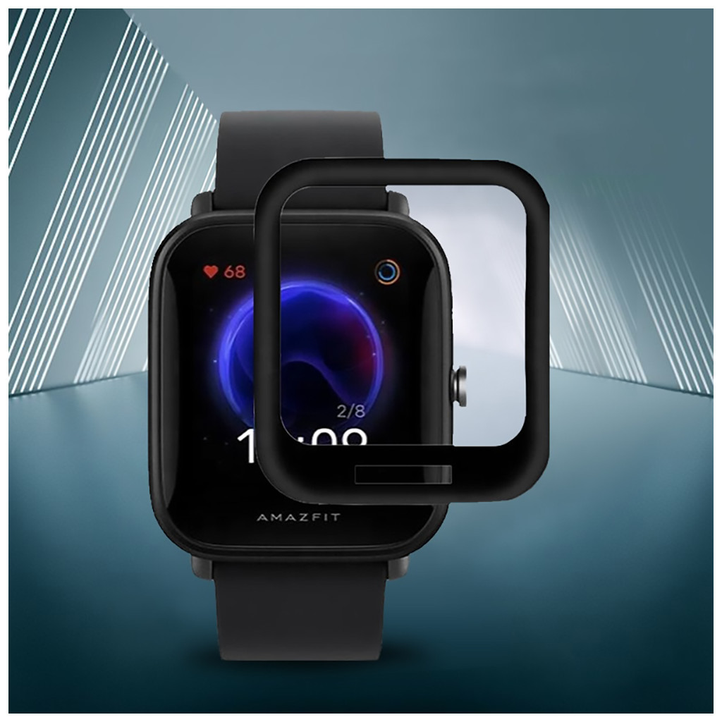 Плівка захисна BeCover Amazfit Bip U Pro Black (706054) - зображення 4