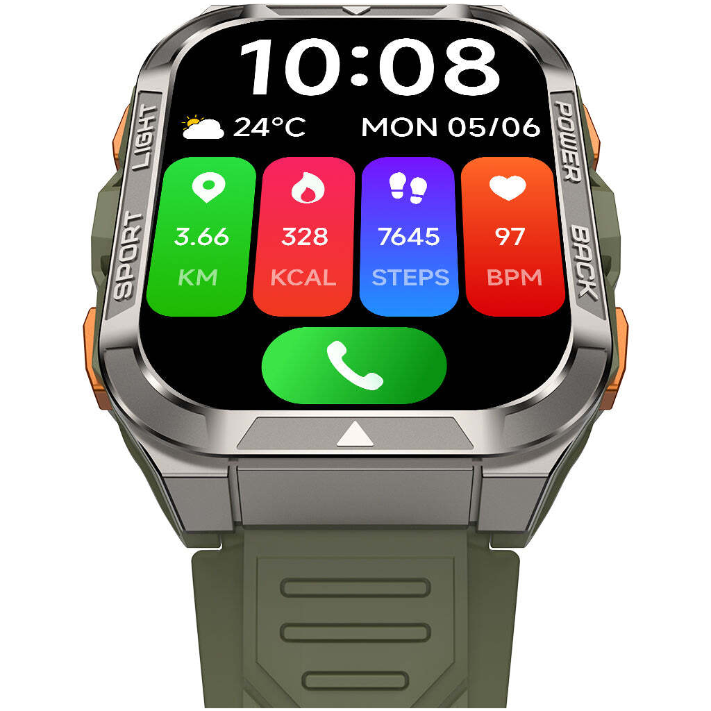 Смарт-годинник Blackview W80 Pro Green (6931548324072) - зображення 7