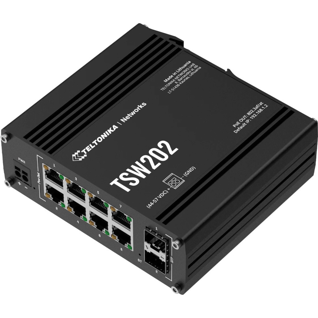 Комутатор мережевий Teltonika TSW202 - зображення 2