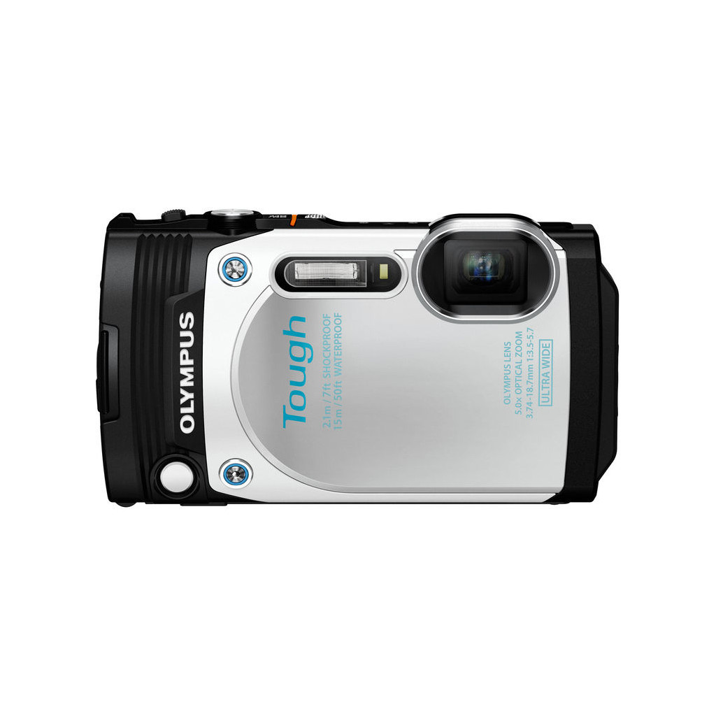 Цифровий фотоапарат Olympus Tough TG-870 White (Waterproof - 15m; Wi-Fi; GPS) (V104200WE000) - зображення 9