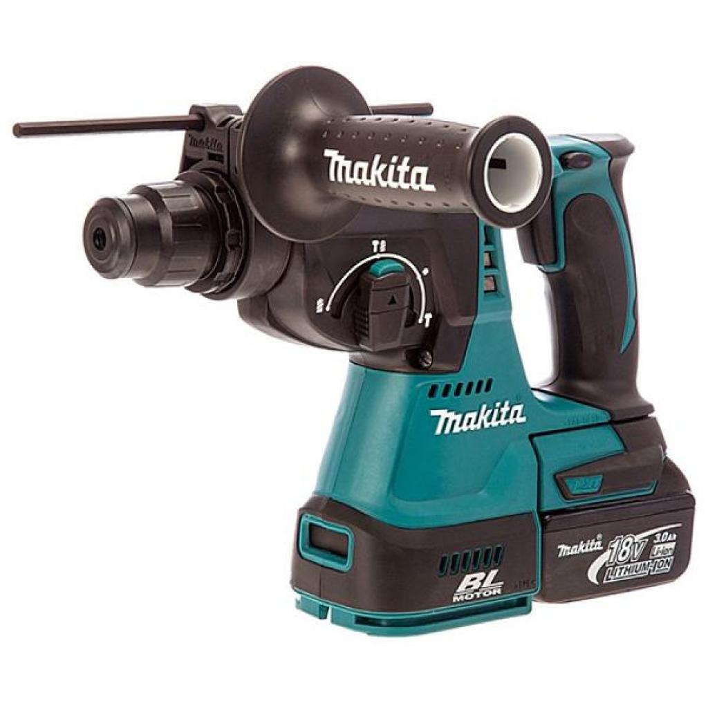 Перфоратор Makita SDS-PLUS LXT, 3Аг х 2шт, Makpac, 2,0Дж, 24мм (DHR242RFJ) - изображение 1