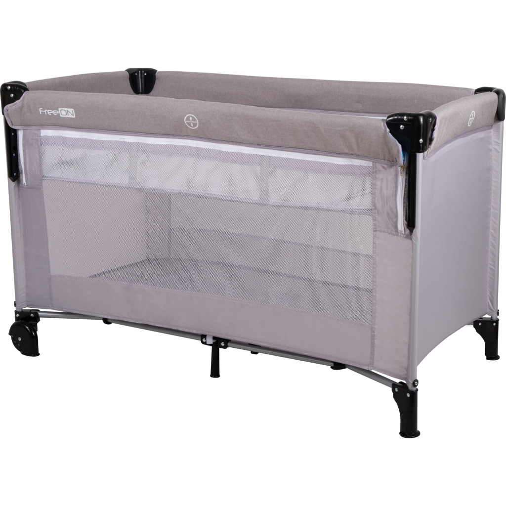 Дитячий манеж FreeON Bedside з другим ярусом Grey (39968) - зображення 2