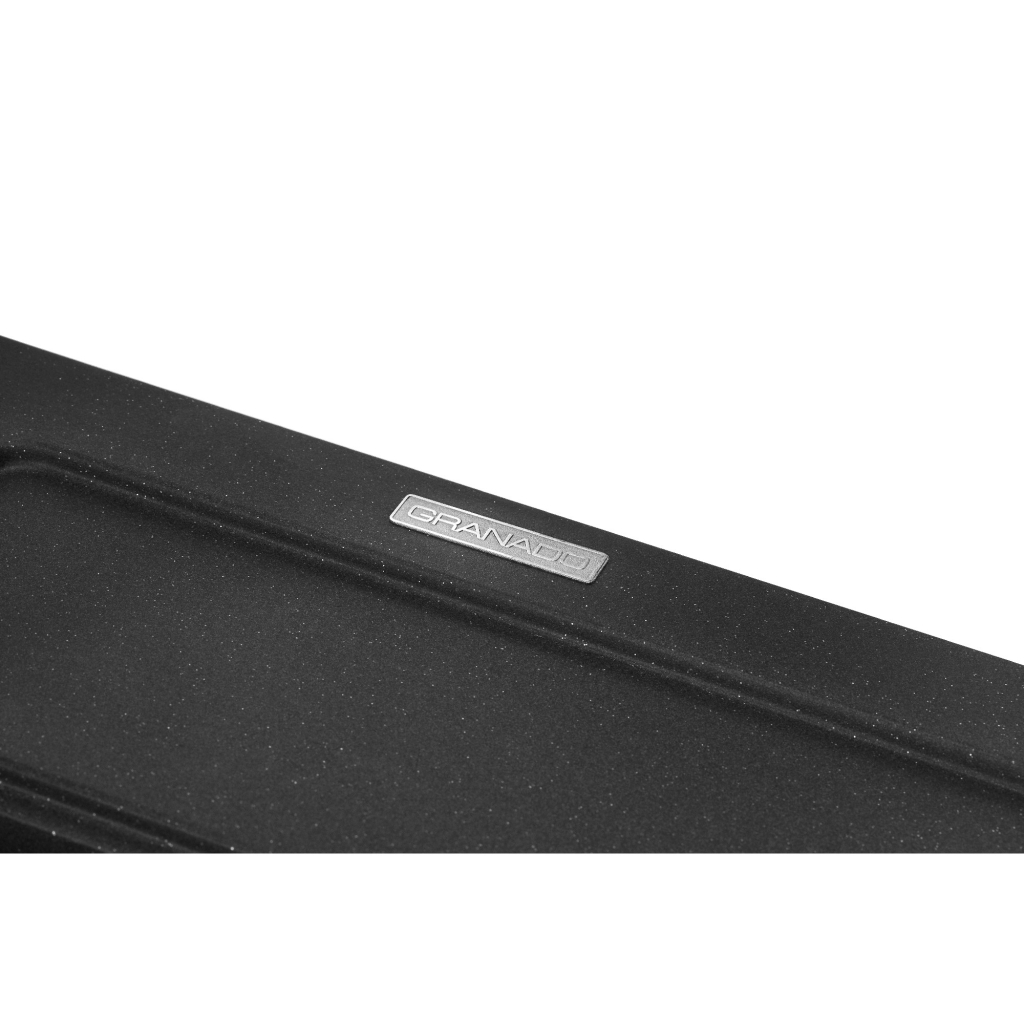 Мийка кухонна GRANADO LERIDA black shine (gr0401) - зображення 5