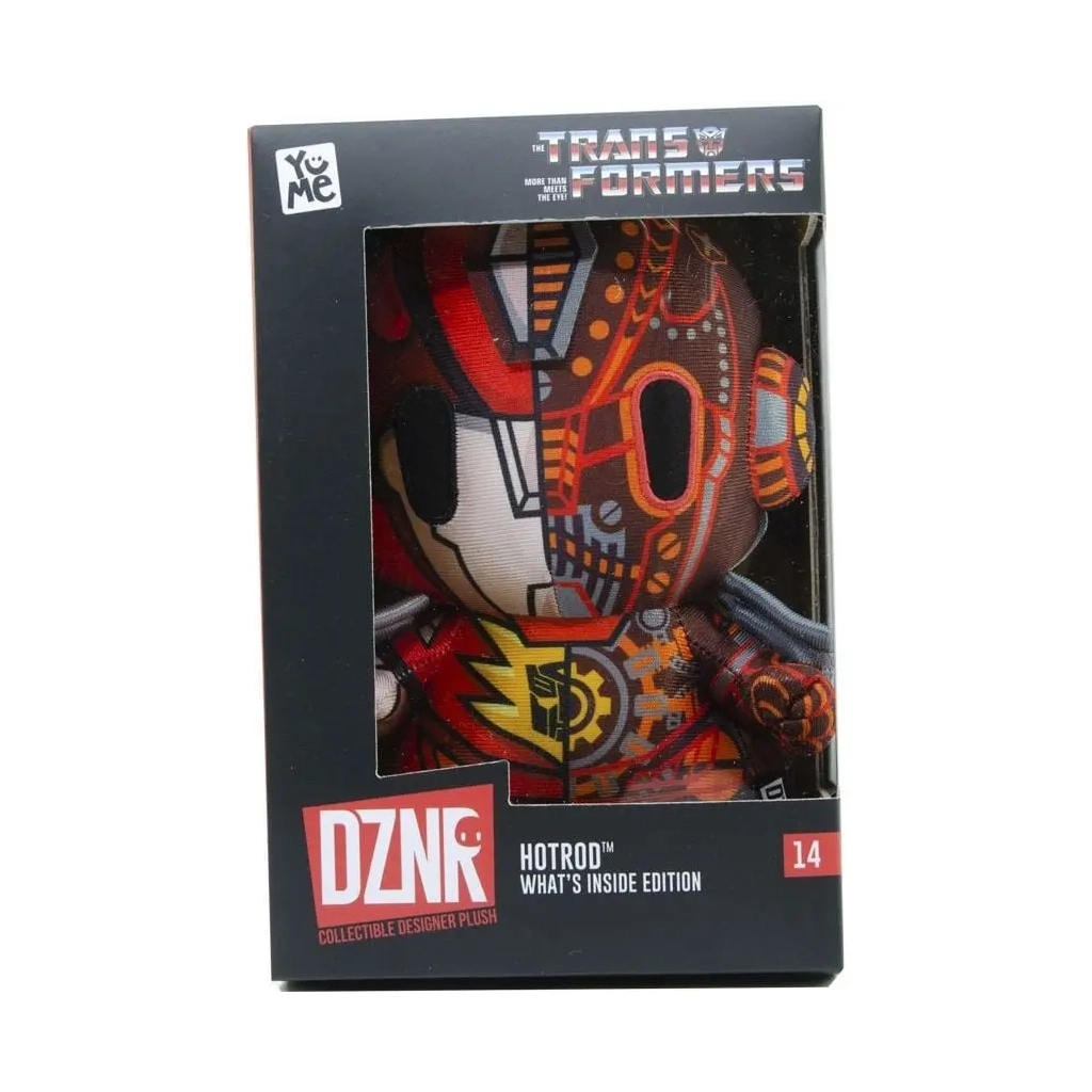 М'яка іграшка YUME колекційна Transformers - Hot Rod м'яконабивна (19623) - зображення 4