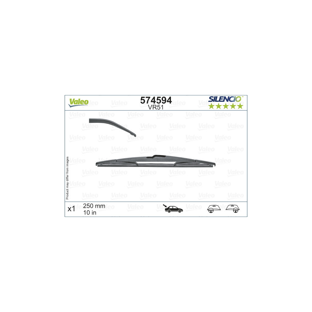 Щітка склоочисника Valeo 574594 - зображення 1