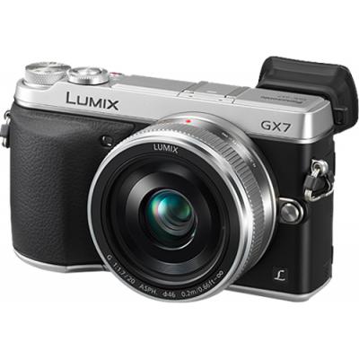 Цифровий фотоапарат Panasonic DMC-GX7 Kit 14-42mm Silver (DMC-GX7KEE-S) - зображення 9