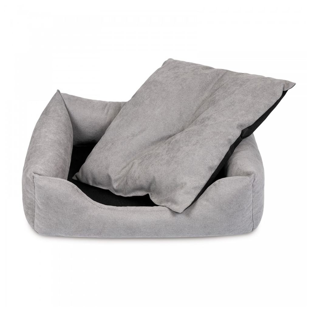 Лежак для тварин Pet Fashion Denver 60х50х18 см сірий (4823082430079) - изображение 5