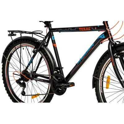 Велосипед Premier Texas 26 V-brake 20" Black - Blue 2018 (SP0004682) - зображення 3