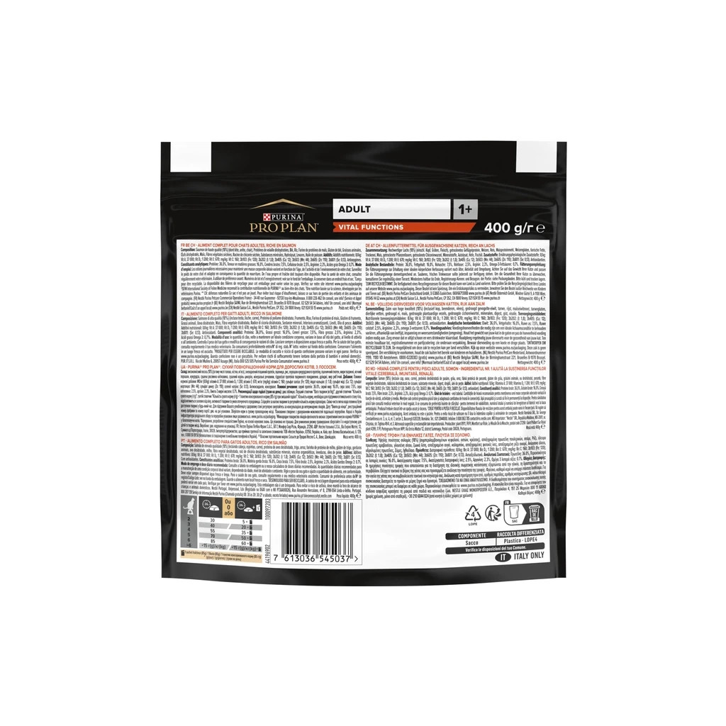 Сухий корм для кішок Purina Pro Plan Original з лососем 400 г (7613036545037) - зображення 2