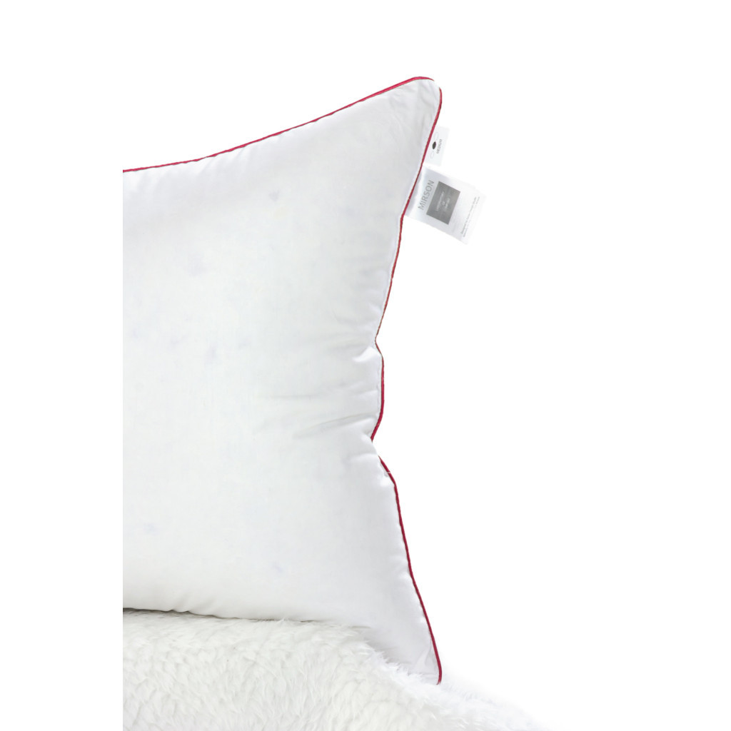 Подушка MirSon антиаллергенна DeLuxe Eco-Soft Hand Made №474 висока 50х70 (2200000624932) - изображение 5