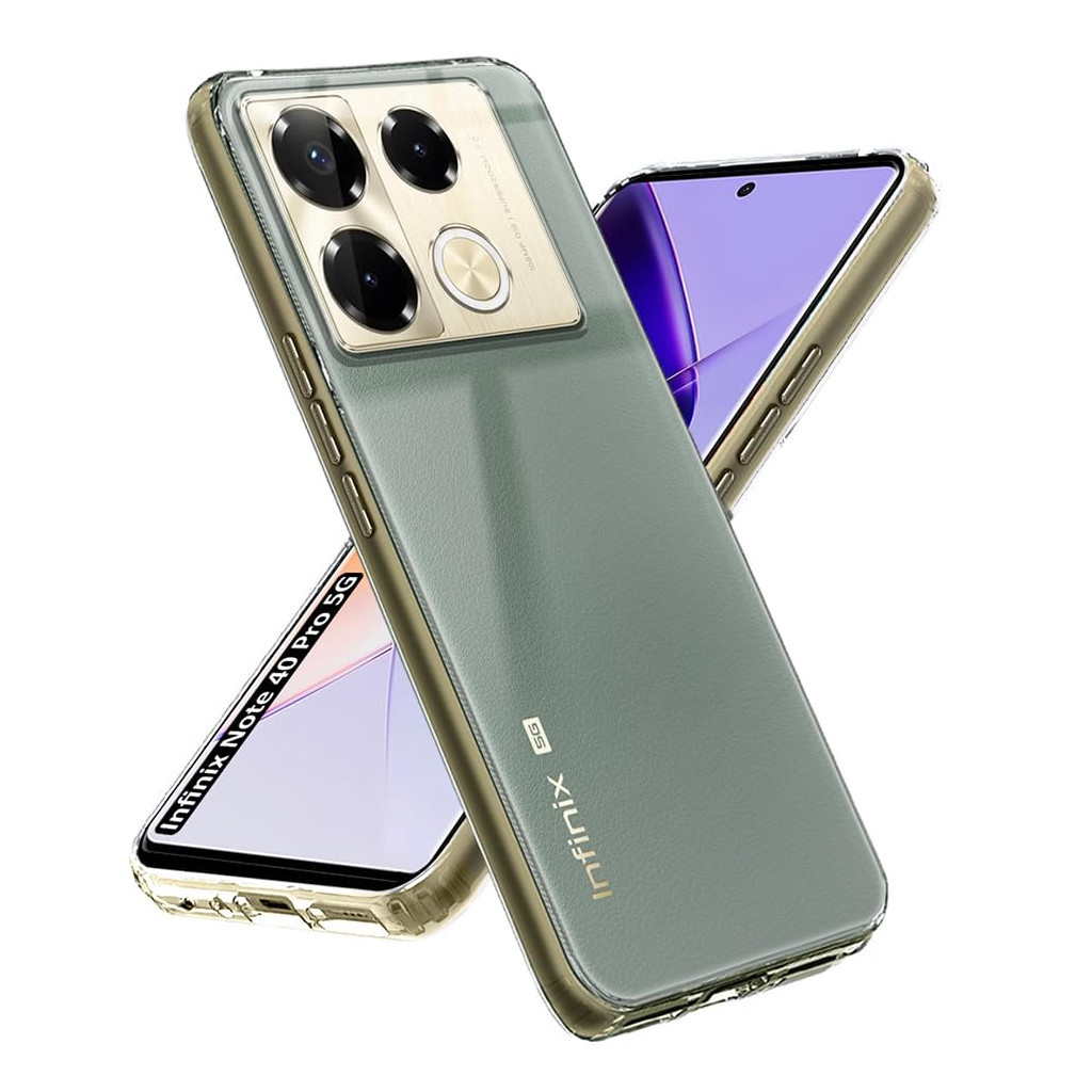 Чохол до мобільного телефона BeCover Infinix Note 40 Pro (X6851) Transparancy (711180) - зображення 1