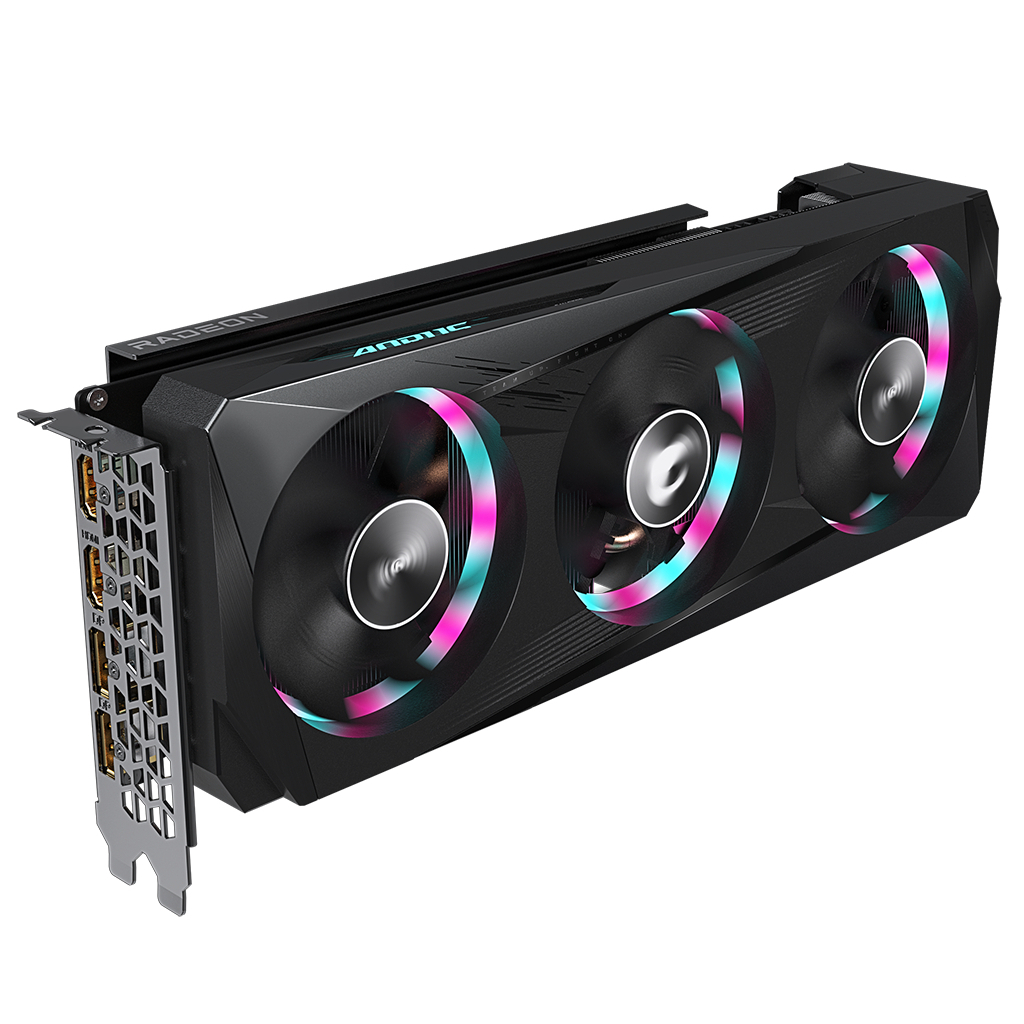 Відеокарта GIGABYTE Radeon RX 6750 XT 12Gb AORUS ELITE (GV-R675XTAORUS E-12GD) - зображення 3