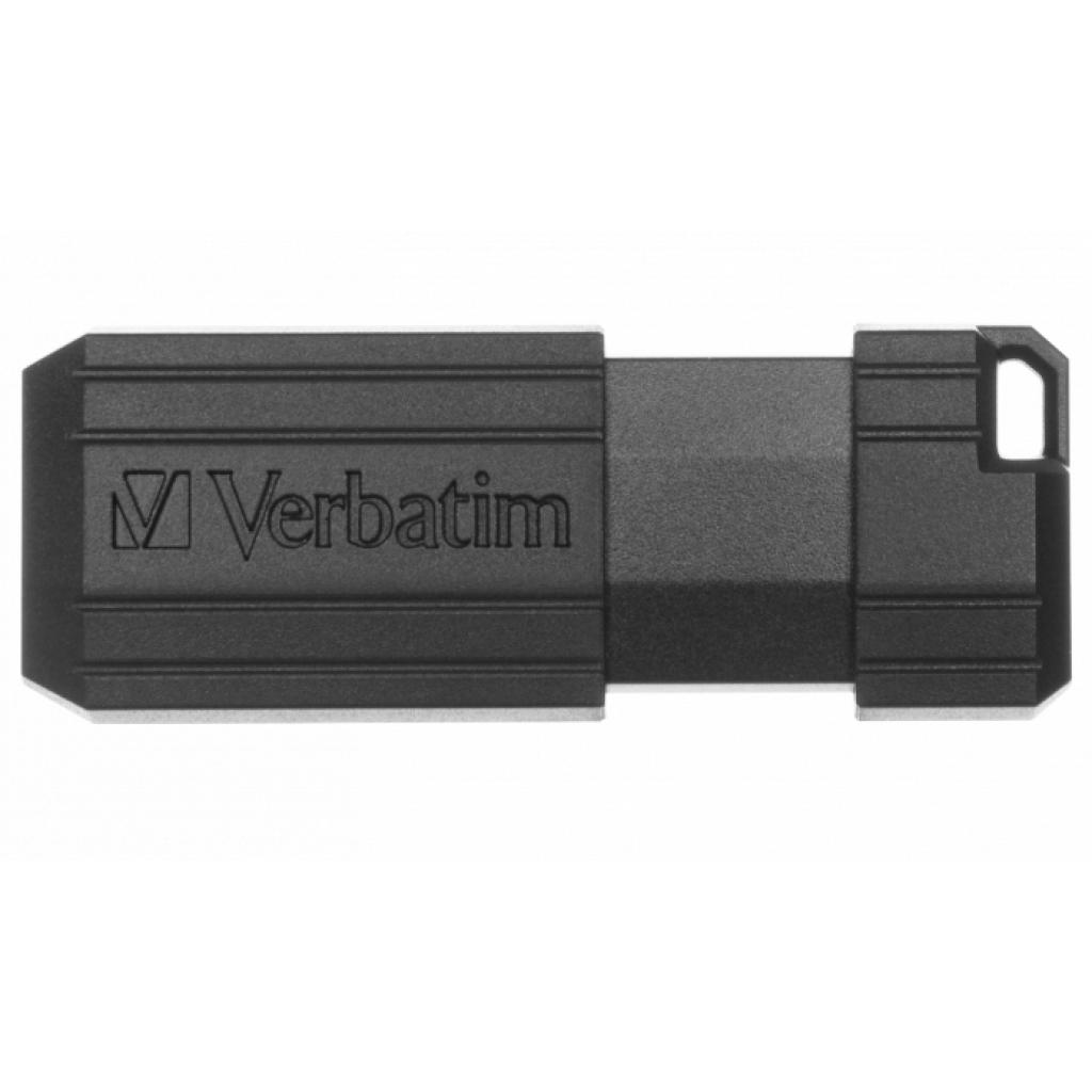 USB флеш накопичувач Verbatim 64GB Store 'n' Go Pin Pin Stripe Black USB 2.0 (049065) - зображення 1
