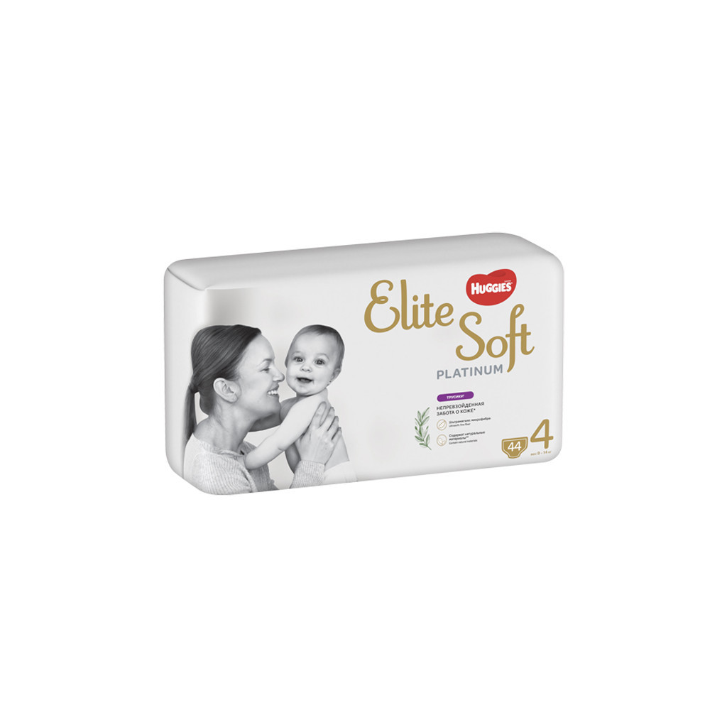 Підгузки Huggies Elite Soft Platinum Mega 4 (9-14 кг) 44 шт (5029053548821) - зображення 2