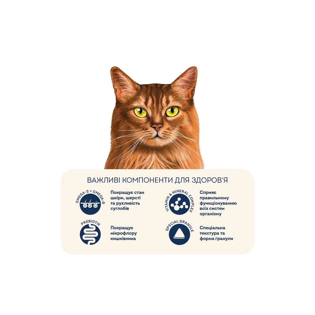 Сухий корм для кішок Home Food Healthy skin and shiny coat з індичкою та лососем 10 кг (4820235020569) - зображення 4