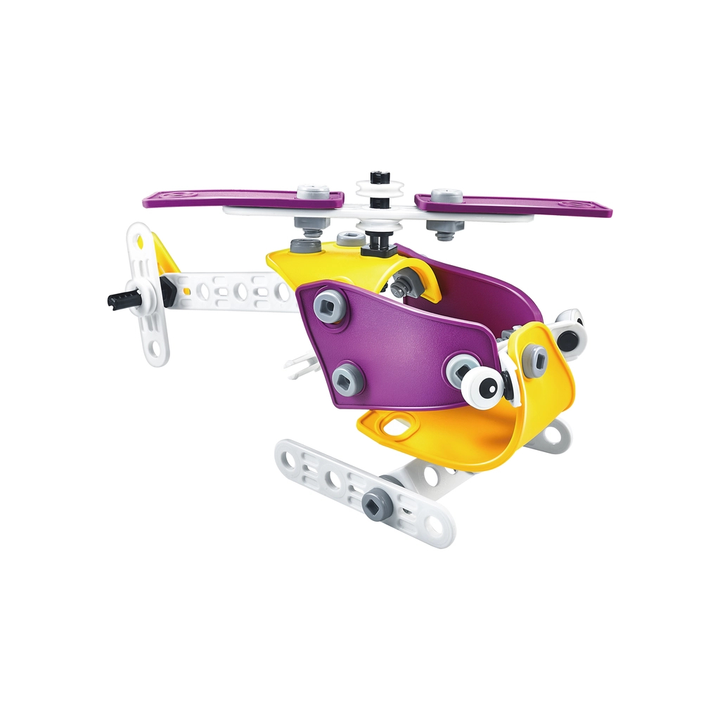 Конструктор Stem з болтами Build&Play 4 в 1 на 100 деталей (3858894673308) - зображення 5