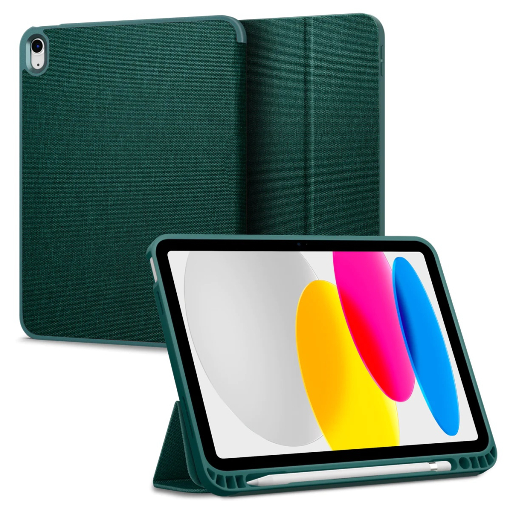 Чохол до планшета Spigen Apple iPad 10.9"(2022) Urban Fit, Midnight Green (ACS05308) - зображення 5