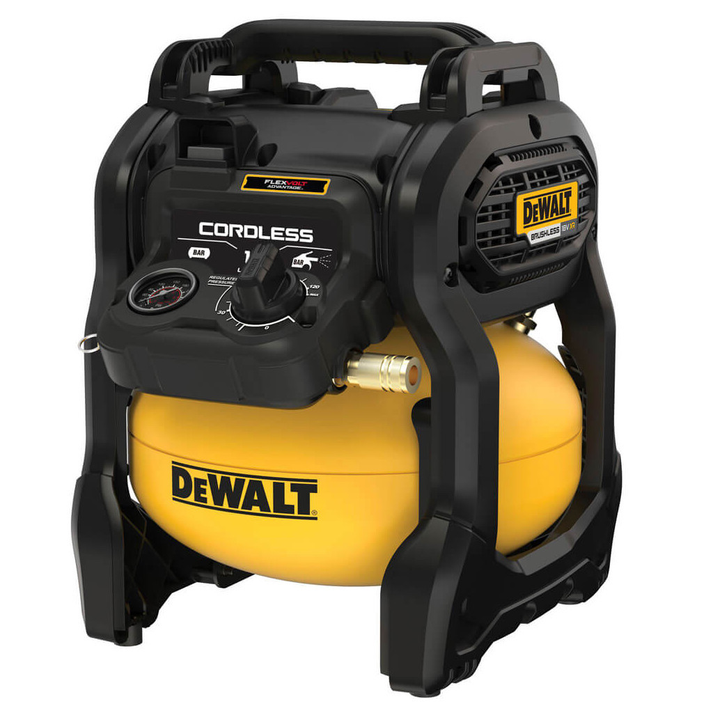 Компресор DeWALT безмасляний, 18 B XR Li-lon, 48 л/хв (без АКБ та ЗП) (DCC1018N) - зображення 1
