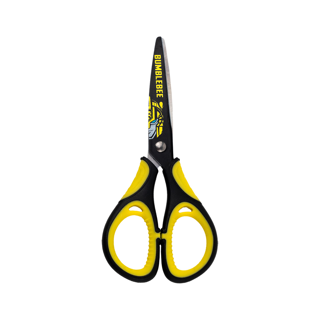 Ножиці Kite дитячі з гумовими вставками і малюнком на лезі Transformers 13 см (TF25-148) - зображення 2