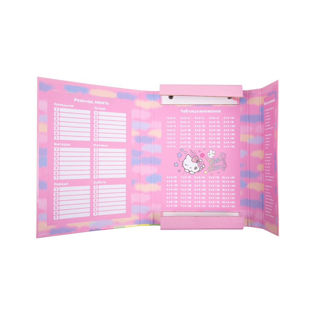 Папка для зошитів Kite В5 на гумці Hello Kitty, картон (HK23-210) - зображення 4