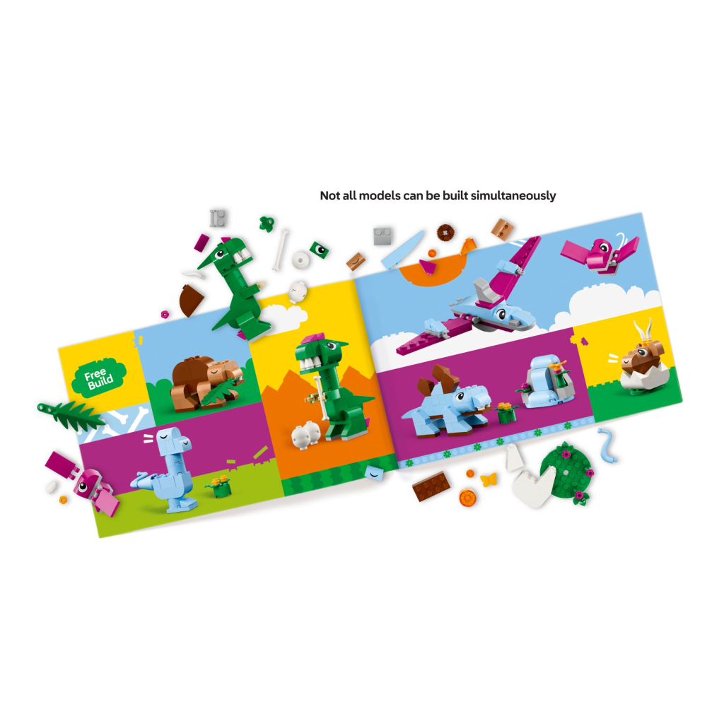Конструктор LEGO Classic Творчі динозаври (11041) - зображення 10