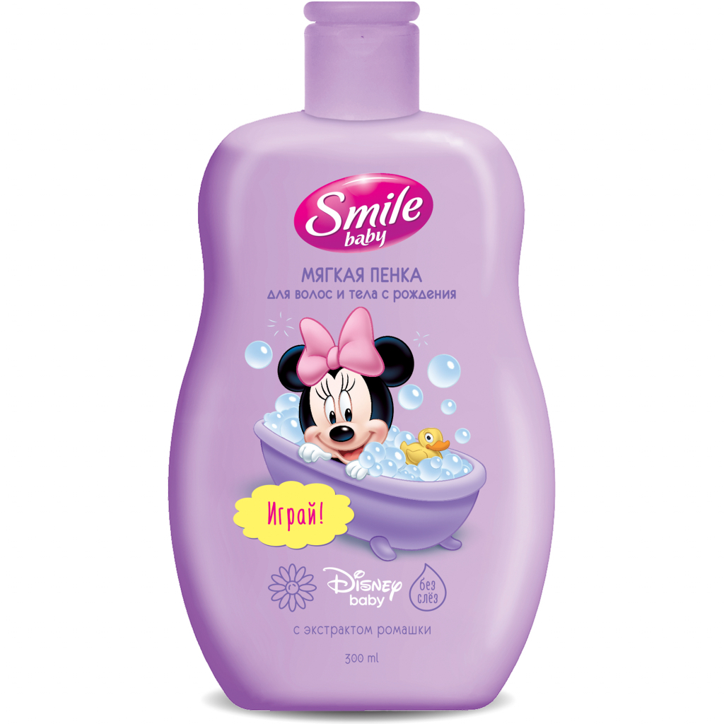 Засіб для купання Smile baby від народження 300 мл (41304100) - зображення 1