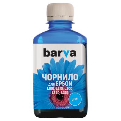 Чорнило Barva EPSON L100/L210/L300/L350/L355 180г (T6642) CYAN (L100-401) - зображення 1