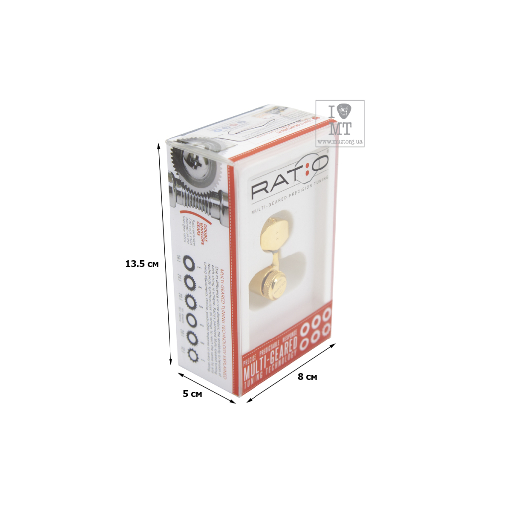 Кілки для гітари Graph Tech PRL-8311-G0 (230555) - зображення 11