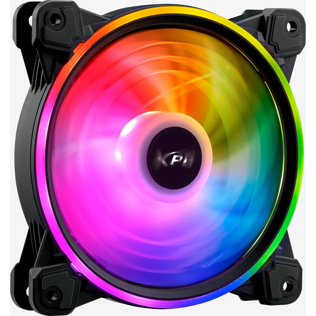 Кулер до корпусу ADATA HURRICANE120ARGBPWM-BKCWW - зображення 1