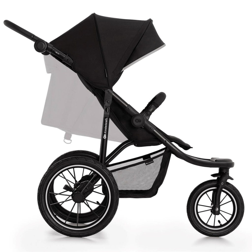 Коляска Kinderkraft Helsi Deep Black (KSHELS00BLK0000) (5902533922581) - зображення 3