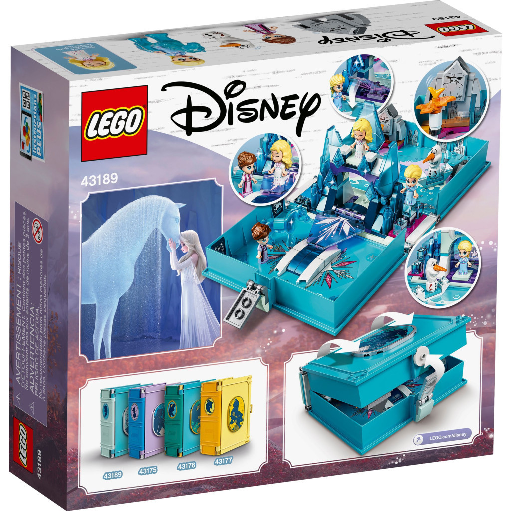 Конструктор LEGO Disney Princess Книга пригод Ельзи й Нокк 125 деталей (43189) - зображення 12