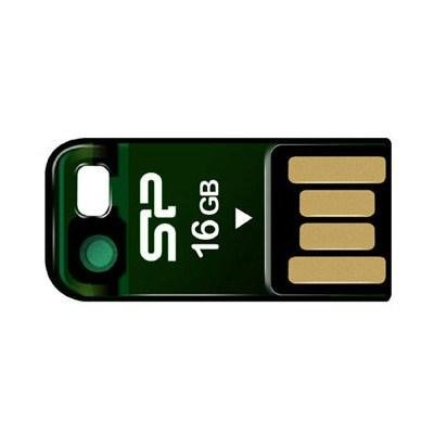 USB флеш накопичувач Silicon Power 16Gb Touch T02 Green (SP016GBUF2T02V1N) - зображення 1