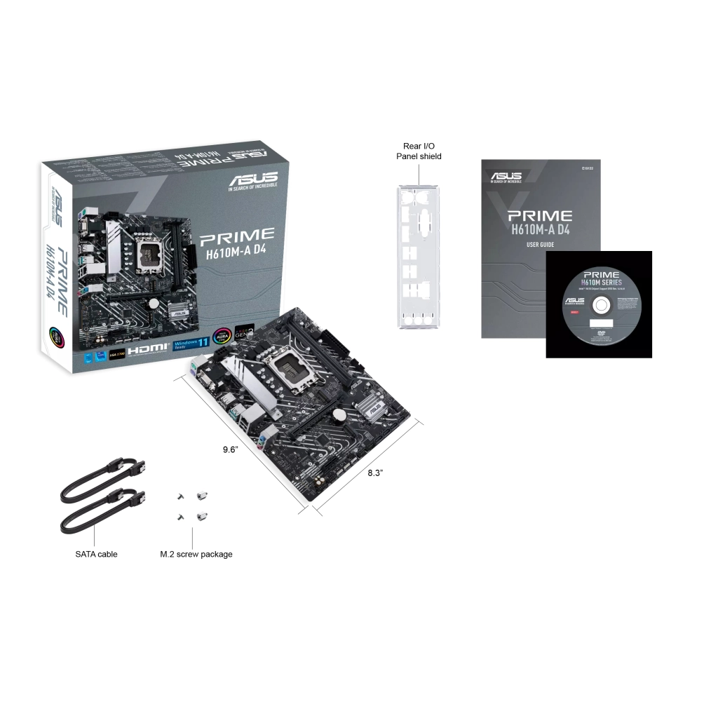 Материнська плата ASUS PRIME H610M-A D4 - зображення 8