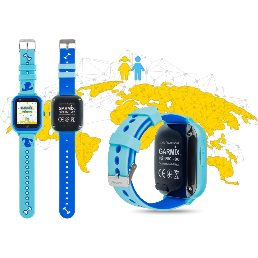 Смарт-годинник GARMIX PointPRO-200 4G/GPS/WIFI/VIDEO CALL BLUE (1002334) - зображення 2