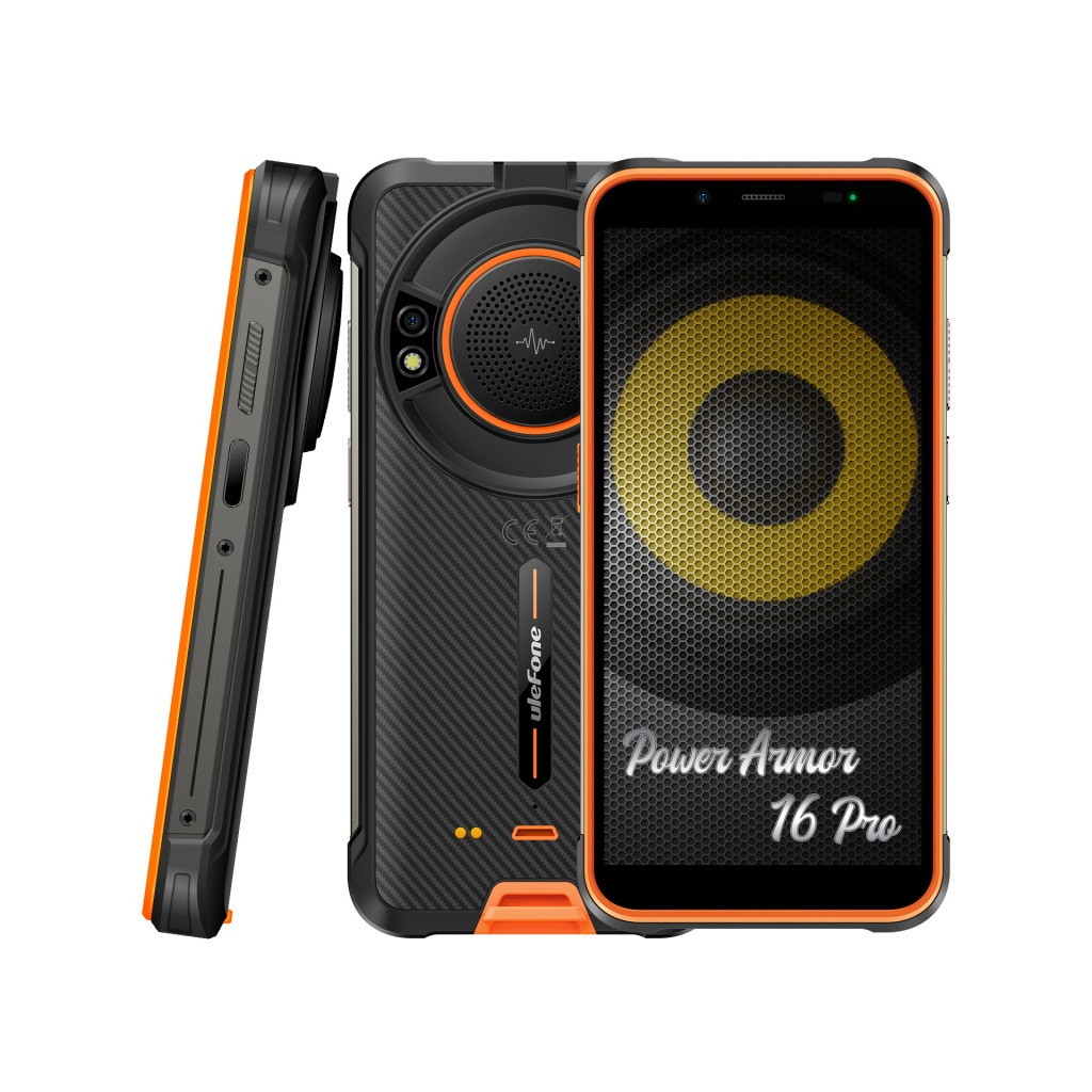 Мобільний телефон Ulefone Power Armor 16 Pro 4/64Gb Orange (6937748734840) - изображение 12
