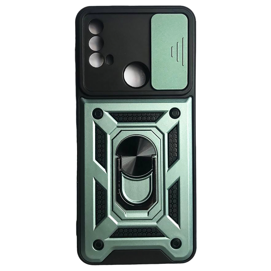 Чохол до мобільного телефона BeCover Military Motorola Moto E20 Dark Green (707402) - зображення 2