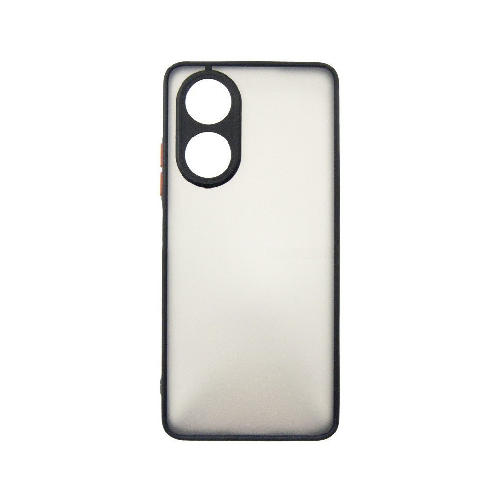 Чохол до мобільного телефона Dengos Kit for OPPO A58 4G case + glass (Black) (DG-KM-36) - зображення 2