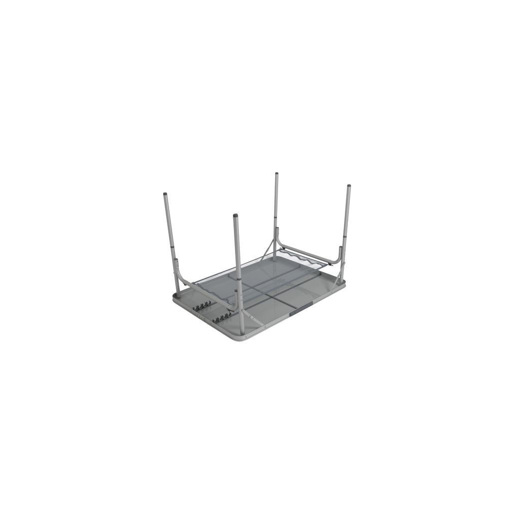 Туристичний стіл Bo-Camp Premium 100x70 cm Grey (1404422) (DAS303282) - зображення 4