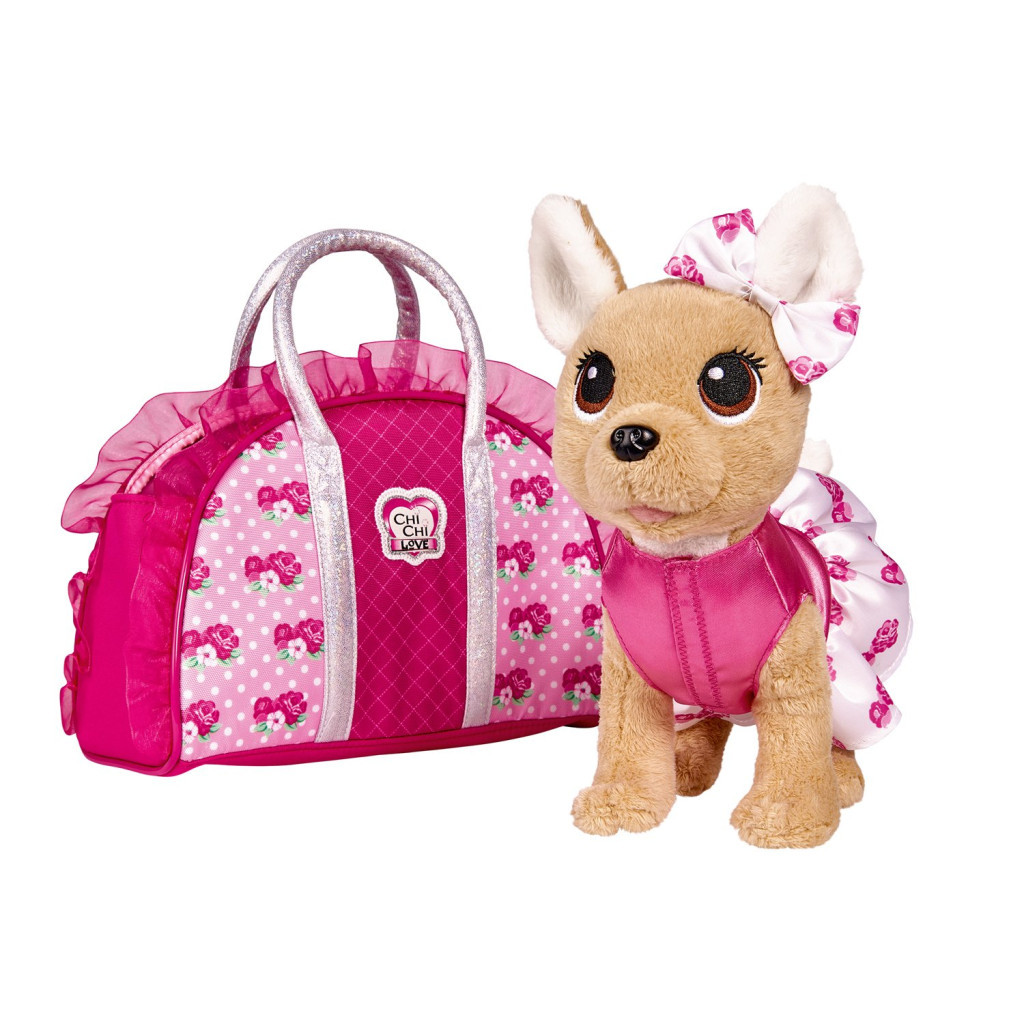 М'яка іграшка Simba Toys Chi Chi Love Чихуахуа Рожева мода із сумочкою (5893346) - зображення 1