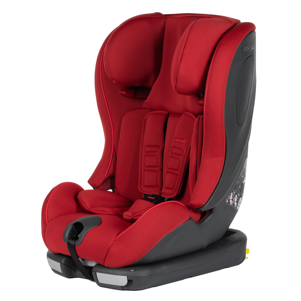 Автокрісло Avova Star Fix i-Size 15-36 кг Maple Red (4260621461031) - зображення 7