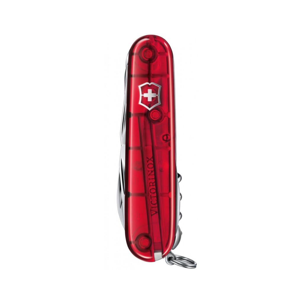 Ніж Victorinox Huntsman Transparent Red Blister (1.3713.TB1) - зображення 4