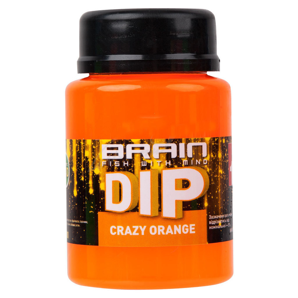 Діп Brain fishing F1 Crazy orange (апельсин) 100ml (1858.02.98) - зображення 1