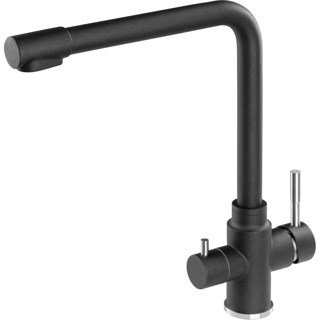 Змішувач GRANADO Badalona LUX black shine (gz0401L) - зображення 1