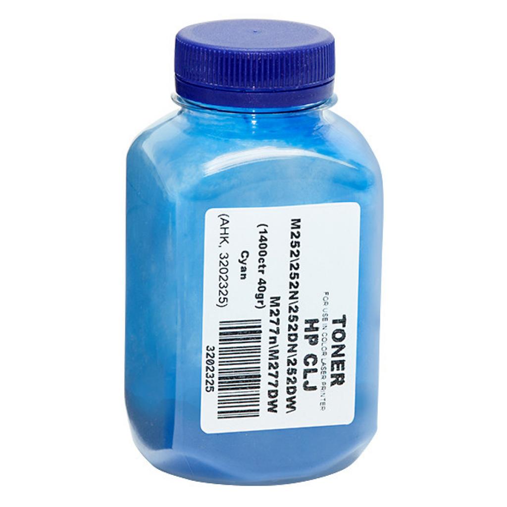 Тонер HP CLJ M252/277, 40г Cyan AHK (3202325) - зображення 1