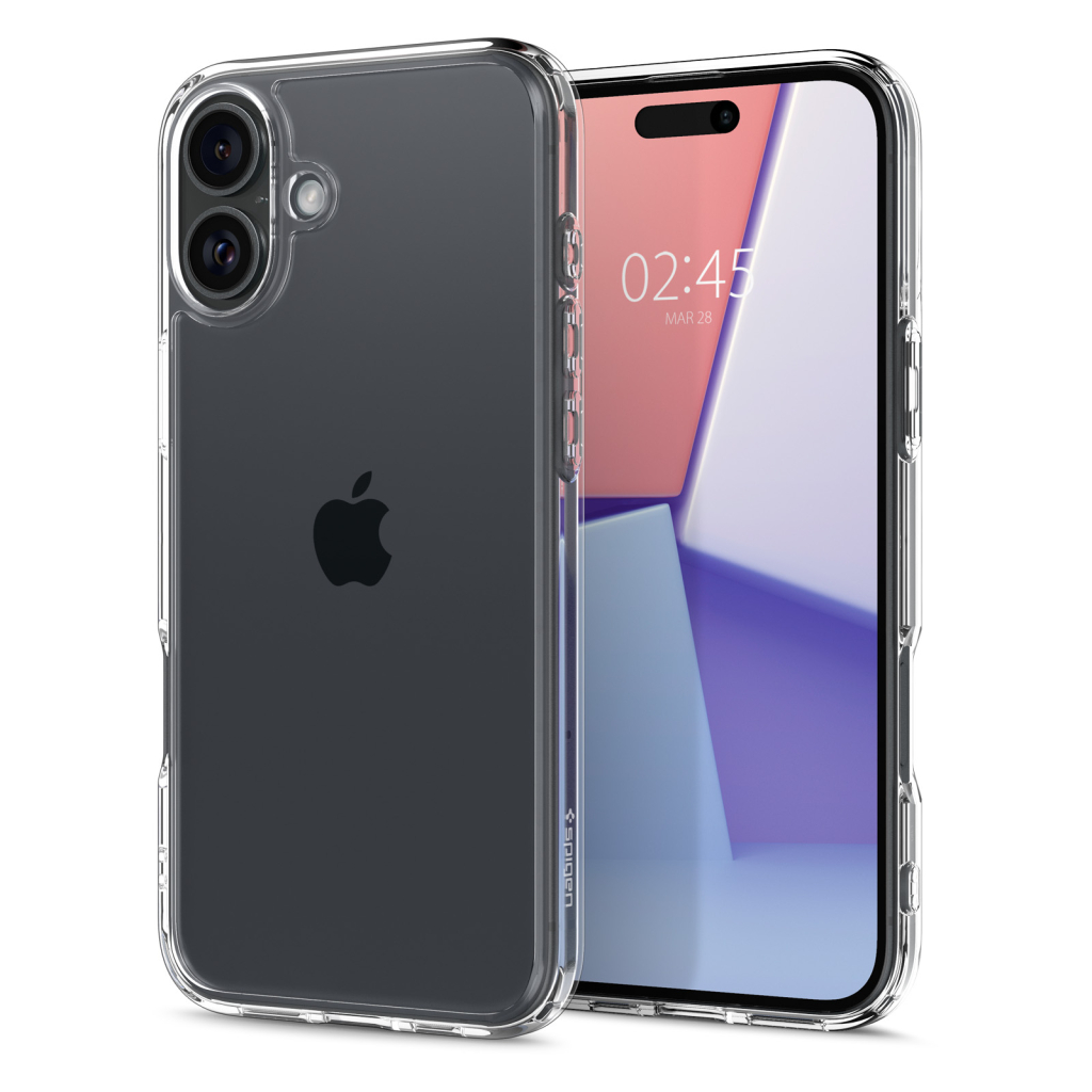Чохол до мобільного телефона Spigen iPhone 16 Ultra Hybrid Crystal Clear (ACS08197) - зображення 2
