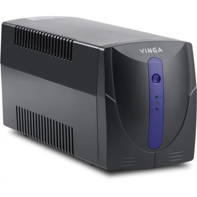 Пристрій безперебійного живлення Vinga LED 1500VA plastic case (VPE-1500P) - зображення 2