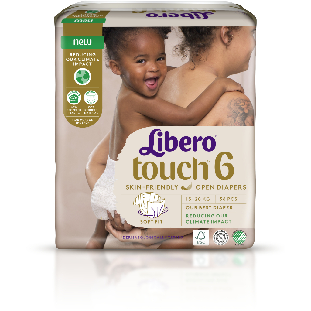 Підгузки Libero Touch Розмір 6 (13-20 кг) 36 шт (7322541750255) - зображення 2