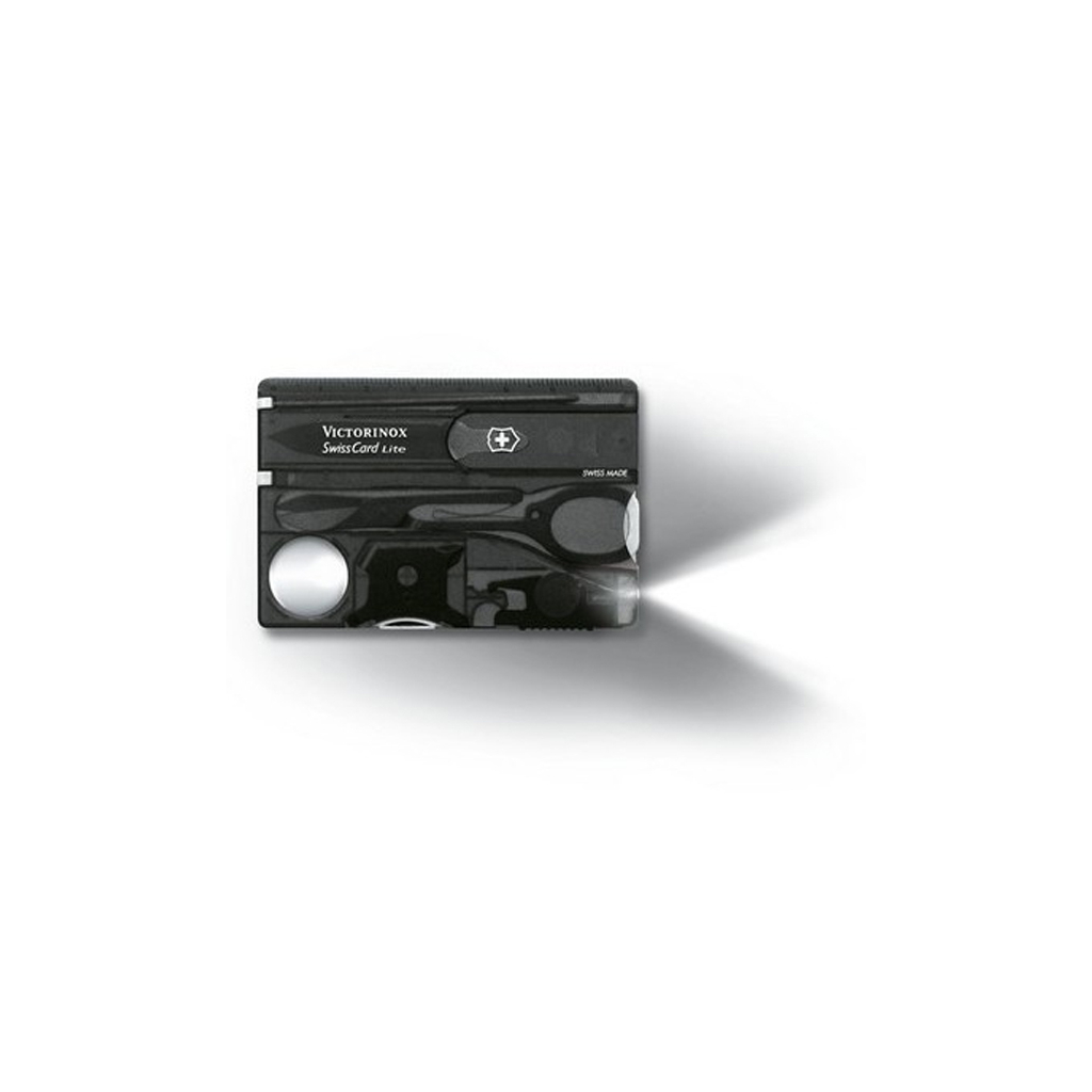 Мультитул Victorinox SwissCard Lite Transparent Black (0.7333.T3) - зображення 5