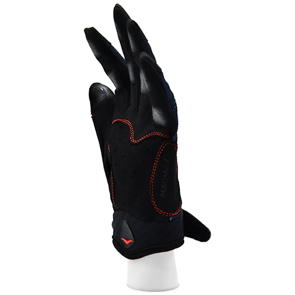 Рукавички для фітнесу MadMax MXG-102 X Gloves Black/Grey/White L (MXG-102-GRY_L) - зображення 6